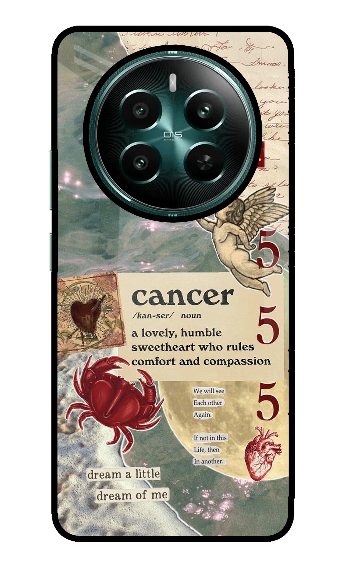 Cancer Zodiac Realme Narzo 70 5G/70 Pro 5G Glass Case - Cancer Zodiac Realme Narzo 70 5G/70 Pro 5G Glass Case Cancer Zodiac Realme Narzo 70 5G/70 Pro 5G Glass Case