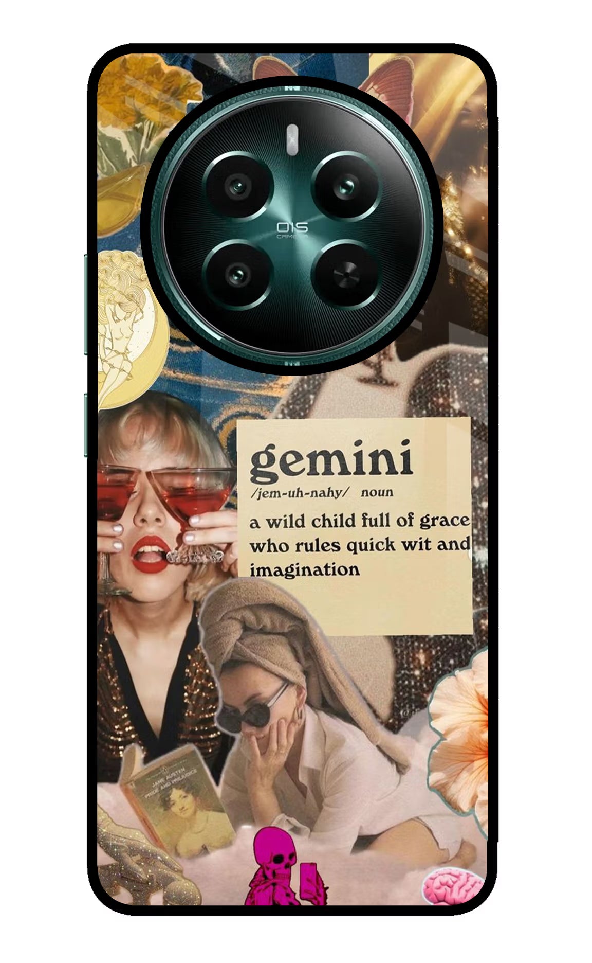 Gemini Zodiac Realme Narzo 70 5G/70 Pro 5G Glass Case - Gemini Zodiac Realme Narzo 70 5G/70 Pro 5G Glass Case Gemini Zodiac Realme Narzo 70 5G/70 Pro 5G Glass Case