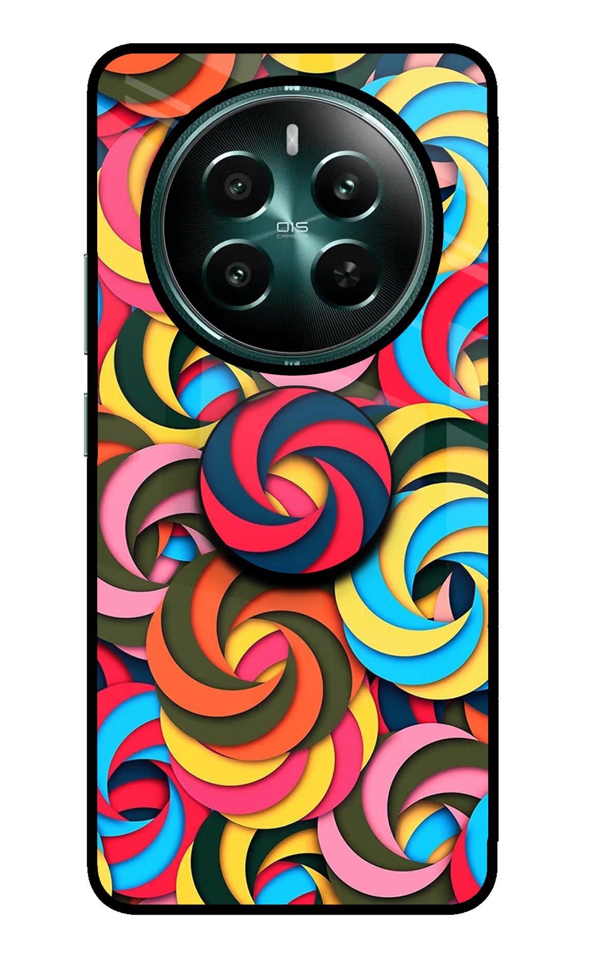 Spiral Pattern Realme Narzo 70 5G/70 Pro 5G Pop Case - Spiral Pattern Realme Narzo 70 5G/70 Pro 5G Pop Case by Casekaro Spiral Pattern Realme Narzo 70 5G/70 Pro 5G Pop Case by Casekaro