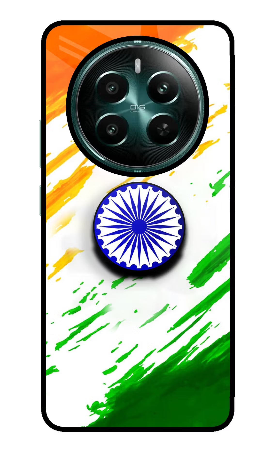 Indian Flag Ashoka Chakra Realme Narzo 70 5G/70 Pro 5G Pop Case - Indian Flag Ashoka Chakra Realme Narzo 70 5G/70 Pro 5G Pop Case by Casekaro Indian Flag Ashoka Chakra Realme Narzo 70 5G/70 Pro 5G Pop Case by Casekaro