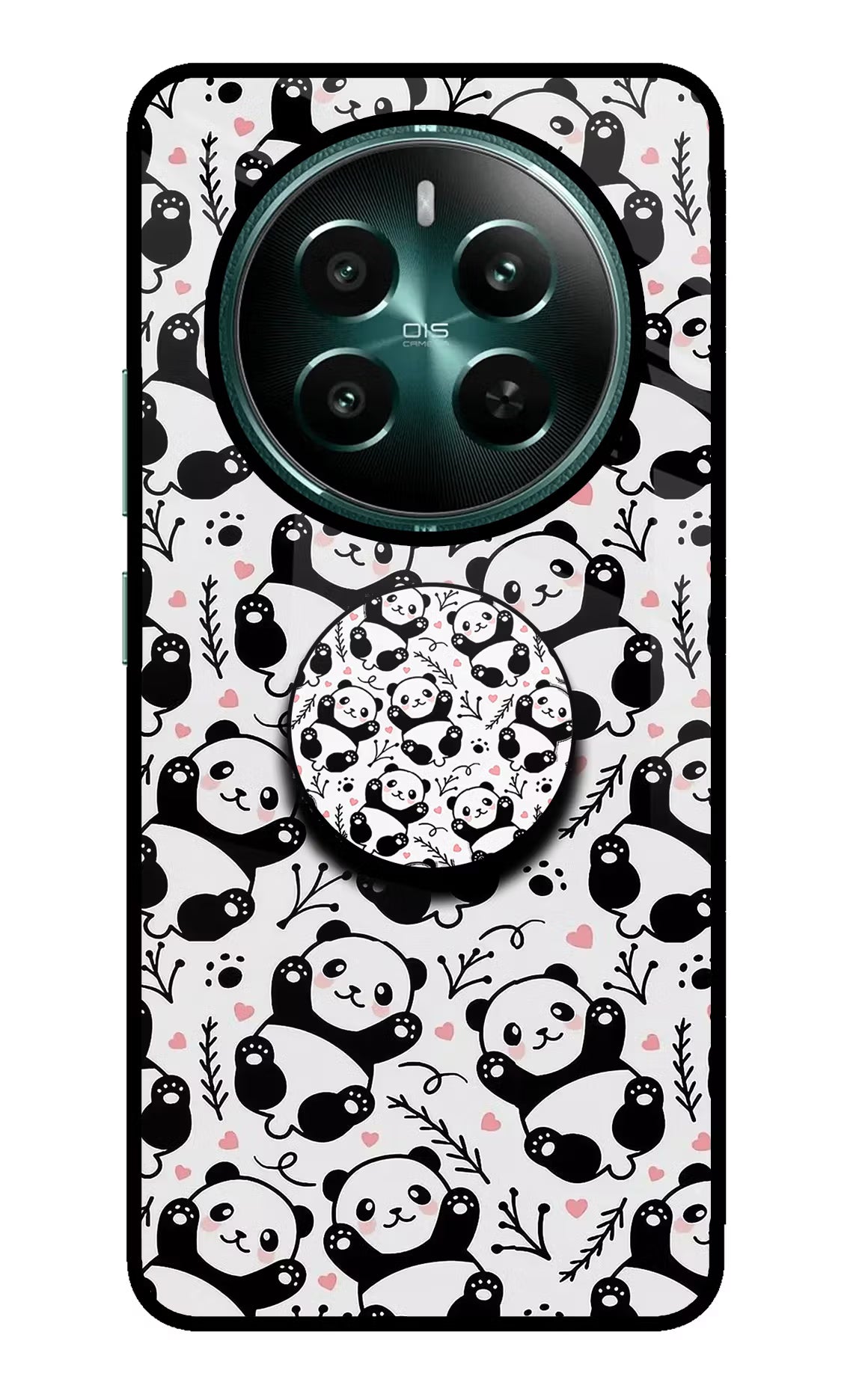 Cute Panda Realme Narzo 70 5G/70 Pro 5G Pop Case - Cute Panda Realme Narzo 70 5G/70 Pro 5G Pop Case by Casekaro Cute Panda Realme Narzo 70 5G/70 Pro 5G Pop Case by Casekaro