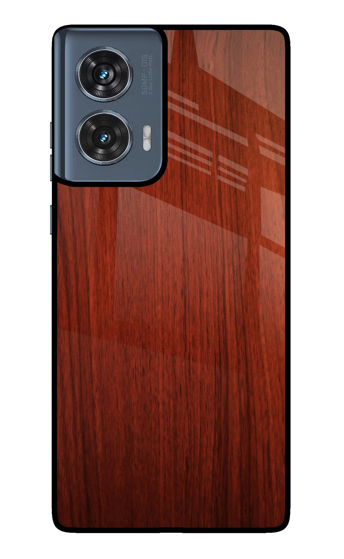 Wooden Plain Pattern Moto Edge 50 Fusion Glass Case - Wooden Plain Pattern Moto Edge 50 Fusion Glass Case Wooden Plain Pattern Moto Edge 50 Fusion Glass Case