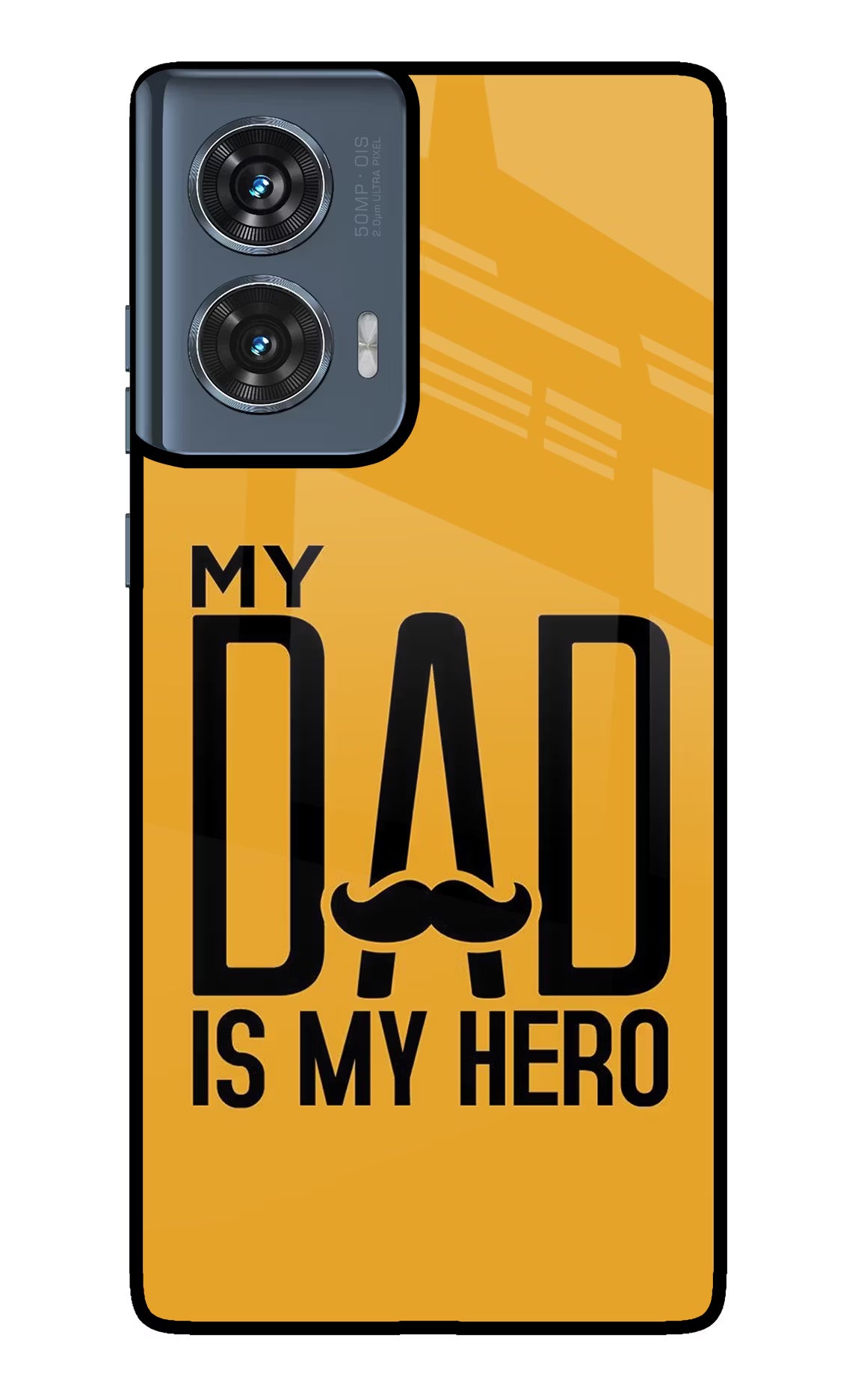 My Dad Is My Hero Moto Edge 50 Fusion Glass Case - My Dad Is My Hero Moto Edge 50 Fusion Glass Case My Dad Is My Hero Moto Edge 50 Fusion Glass Case