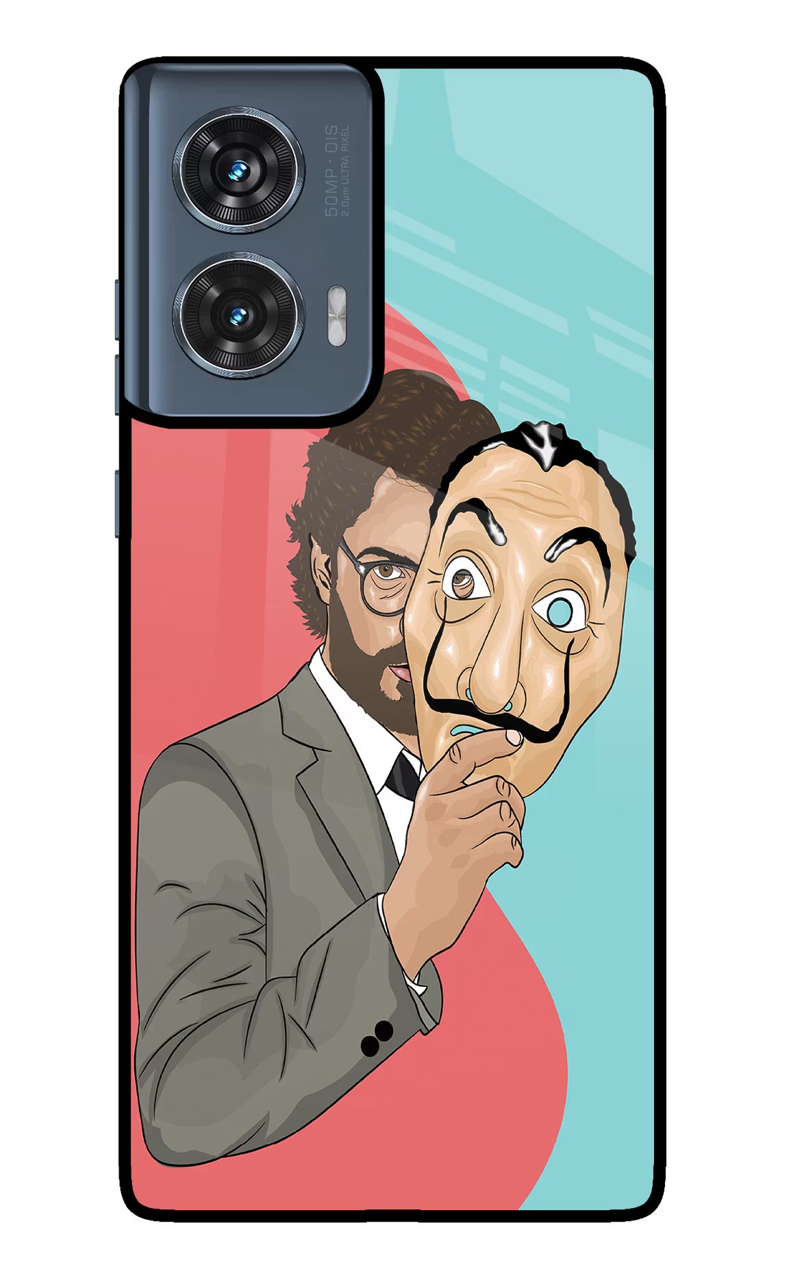 Professor Moto Edge 50 Fusion Glass Case - Professor Moto Edge 50 Fusion Glass Case Professor Moto Edge 50 Fusion Glass Case