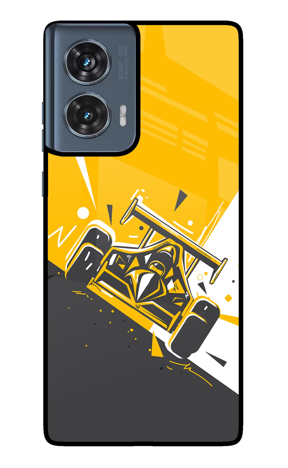 Track King Moto Edge 50 Fusion Glass Case - Track King Moto Edge 50 Fusion Glass Case Track King Moto Edge 50 Fusion Glass Case