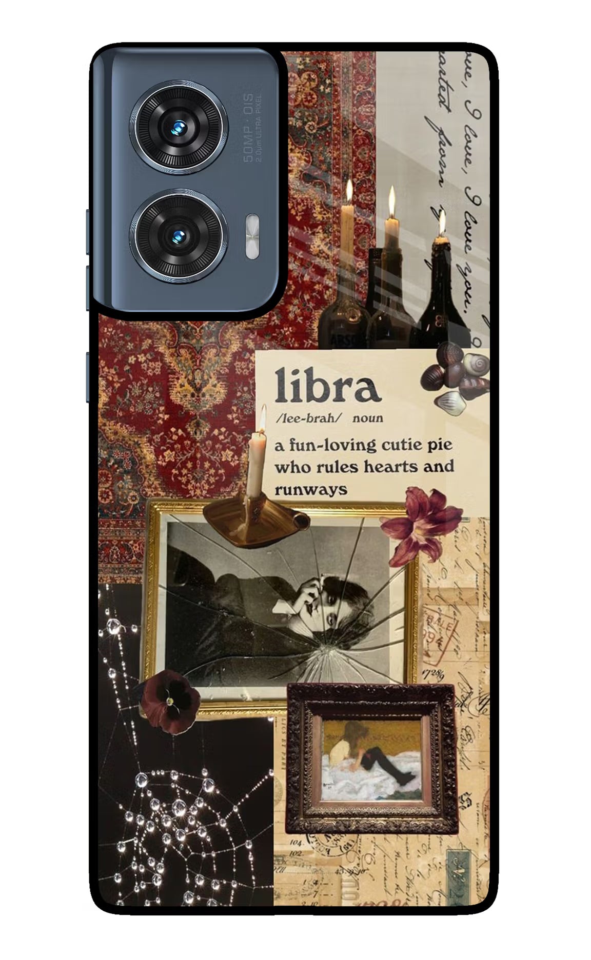 Libra Zodiac Moto Edge 50 Fusion Glass Case - Libra Zodiac Moto Edge 50 Fusion Glass Case Libra Zodiac Moto Edge 50 Fusion Glass Case