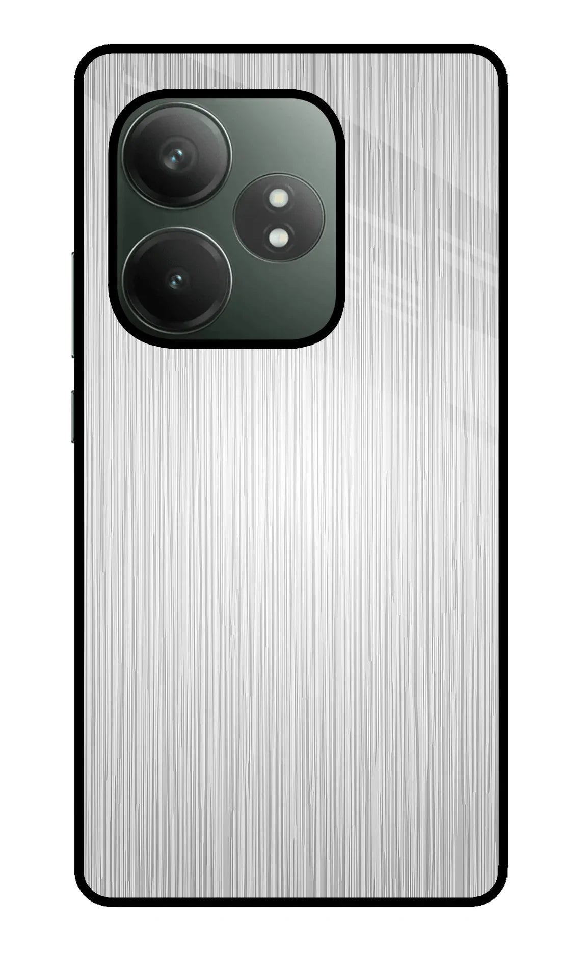 Wooden Grey Texture Realme GT 6T 5G Glass Case - Wooden Grey Texture Realme GT 6T 5G Glass Case Wooden Grey Texture Realme GT 6T 5G Glass Case