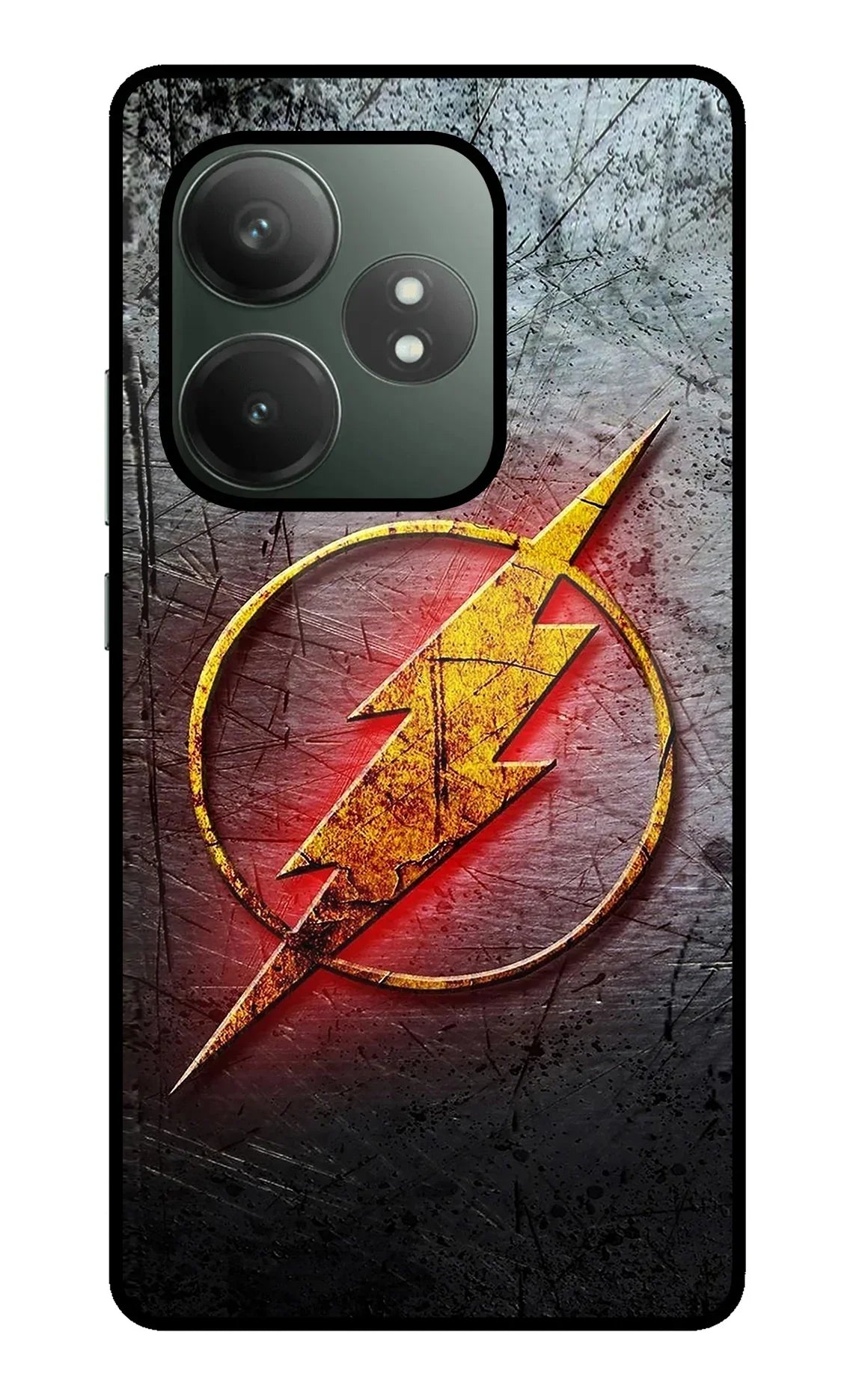 Flash Realme GT 6T 5G Glass Case - Flash Realme GT 6T 5G Glass Case Flash Realme GT 6T 5G Glass Case