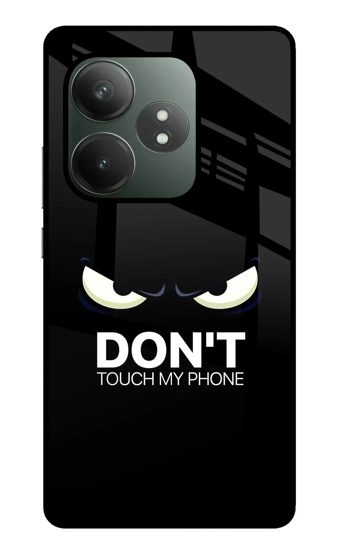 Don'T Touch My Phone Realme GT 6T 5G Glass Case - Don'T Touch My Phone Realme GT 6T 5G Glass Case Don'T Touch My Phone Realme GT 6T 5G Glass Case