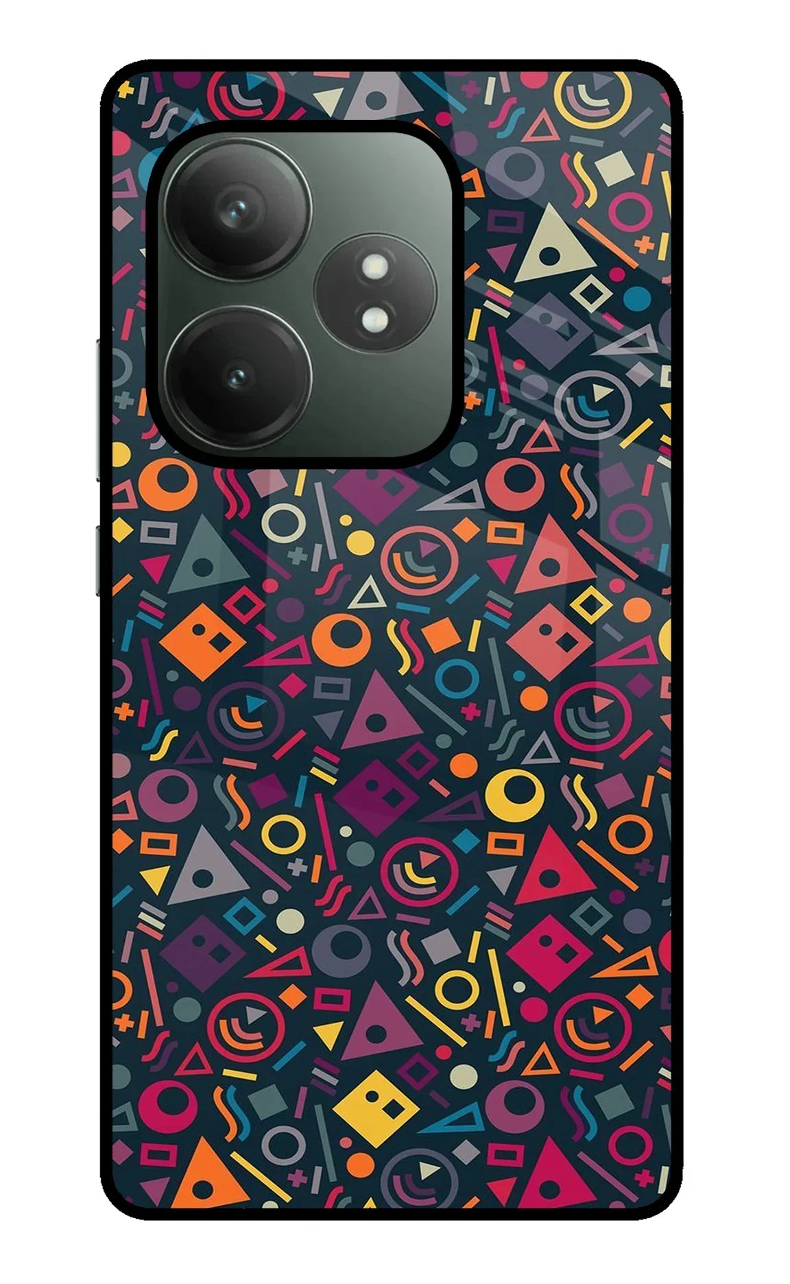 Geometric Abstract Realme GT 6T 5G Glass Case - Geometric Abstract Realme GT 6T 5G Glass Case Geometric Abstract Realme GT 6T 5G Glass Case