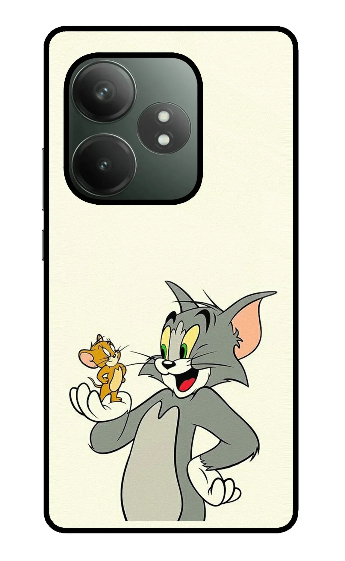 Tom & Jerry Realme GT 6T 5G Glass Case - Tom & Jerry Realme GT 6T 5G Glass Case Tom & Jerry Realme GT 6T 5G Glass Case
