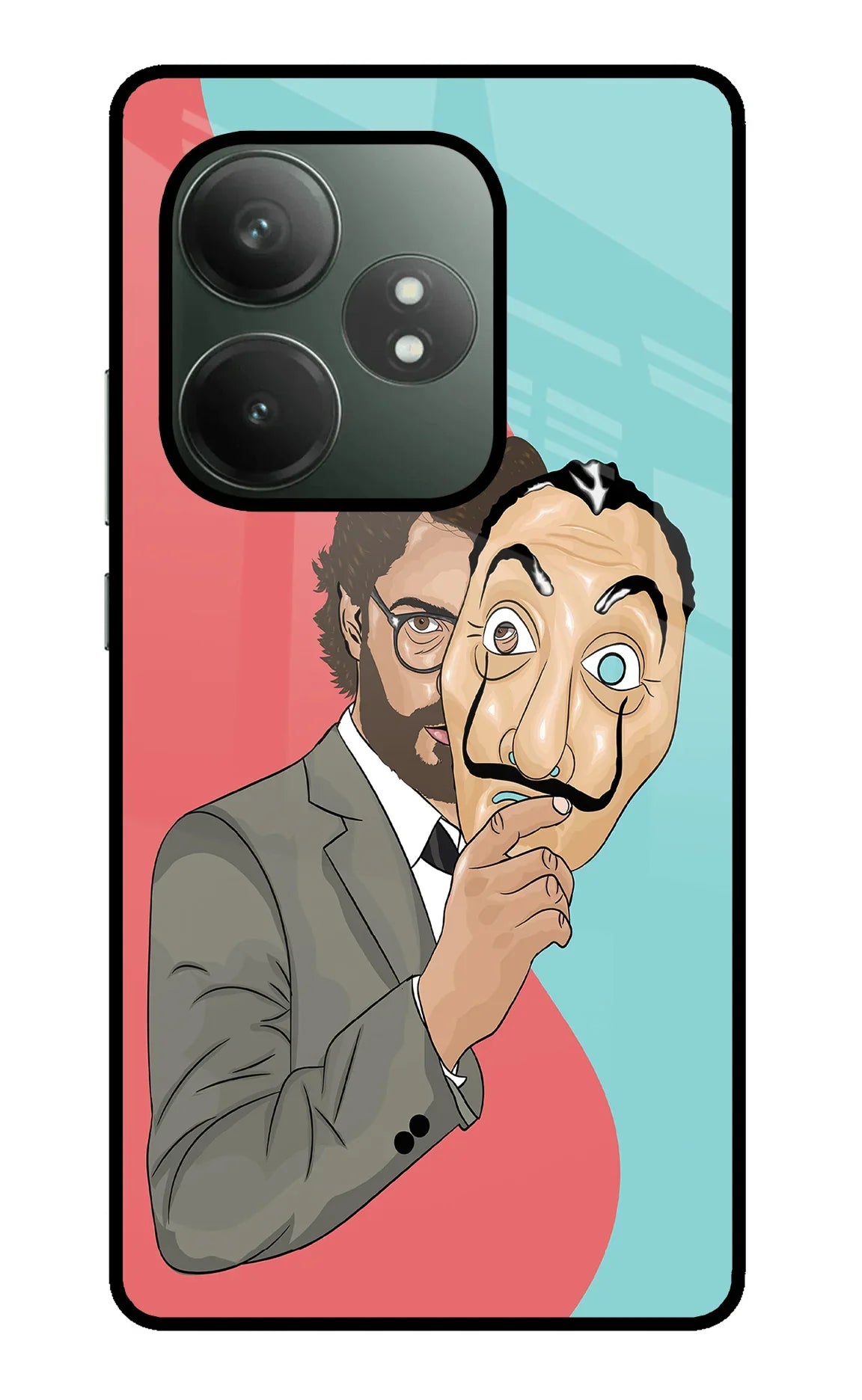 Professor Realme GT 6T 5G Glass Case - Professor Realme GT 6T 5G Glass Case Professor Realme GT 6T 5G Glass Case