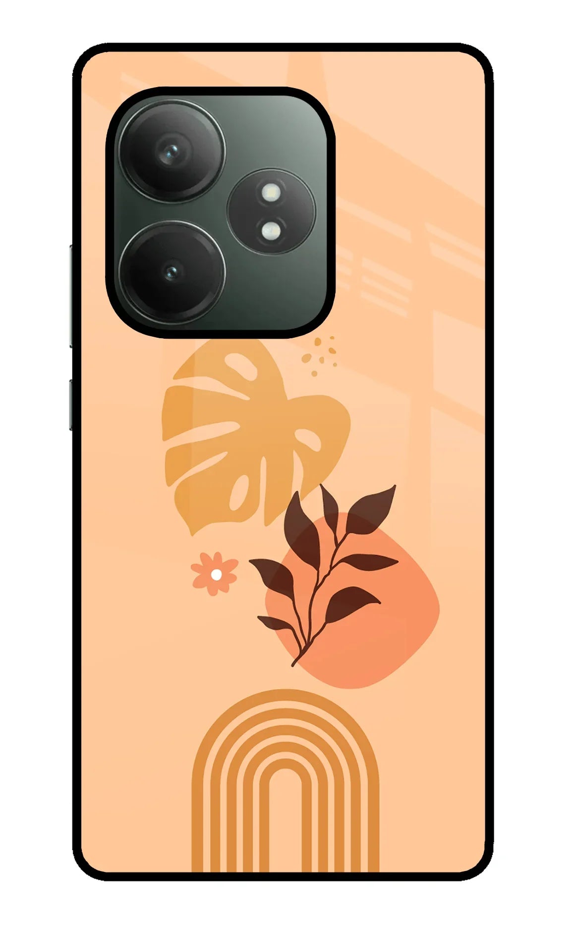 Bohemian Art Realme GT 6T 5G Glass Case - Bohemian Art Realme GT 6T 5G Glass Case Bohemian Art Realme GT 6T 5G Glass Case