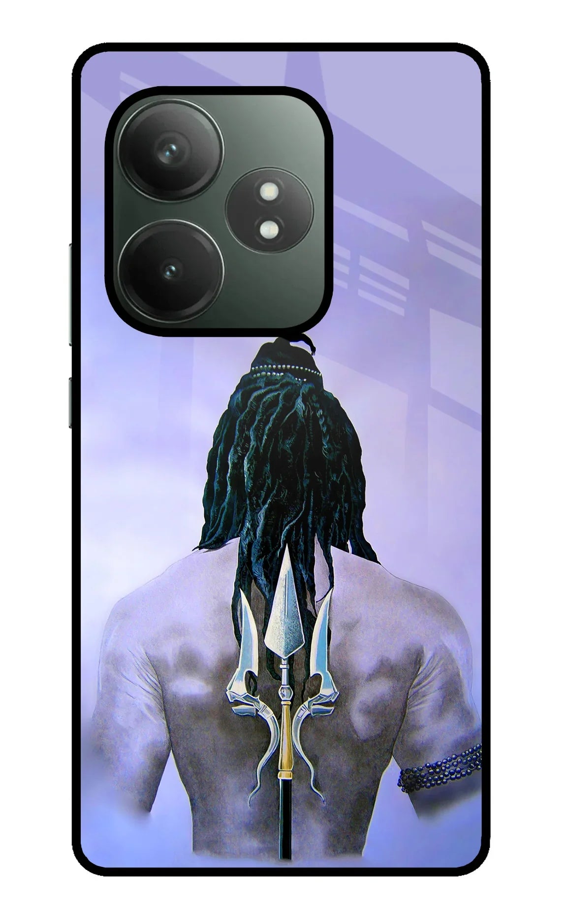 Shiva Realme GT 6T 5G Glass Case - Shiva Realme GT 6T 5G Glass Case Shiva Realme GT 6T 5G Glass Case