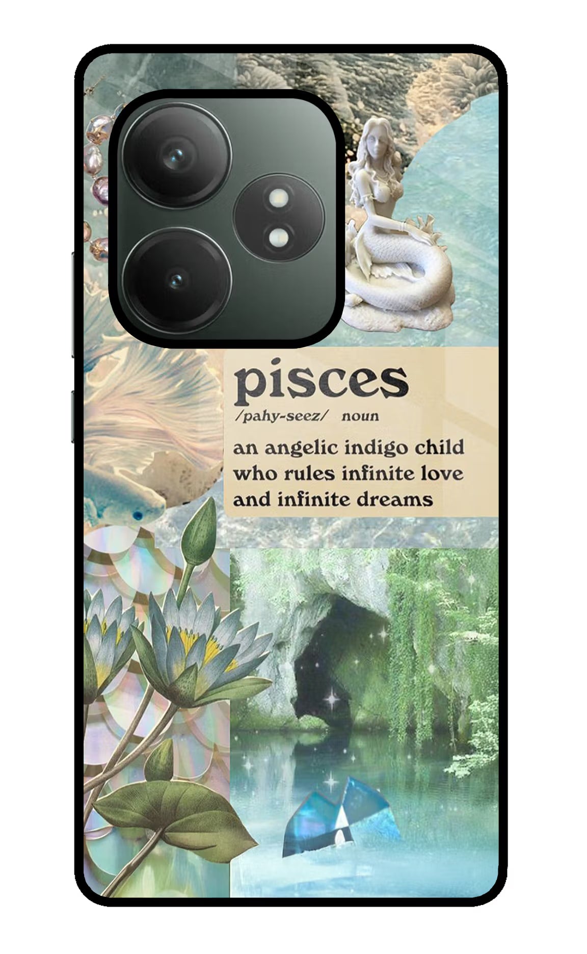 Pisces Zodiac Realme GT 6T 5G Glass Case - Pisces Zodiac Realme GT 6T 5G Glass Case Pisces Zodiac Realme GT 6T 5G Glass Case