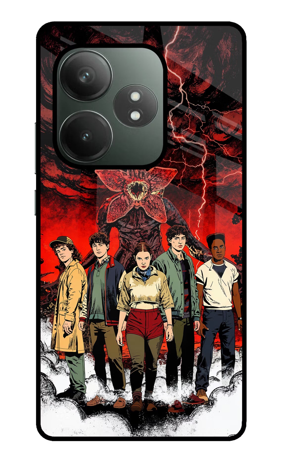 Ordinary Things Characters Realme GT 6T 5G Glass Case - Ordinary Things Characters Realme GT 6T 5G Glass Case Ordinary Things Characters Realme GT 6T 5G Glass Case