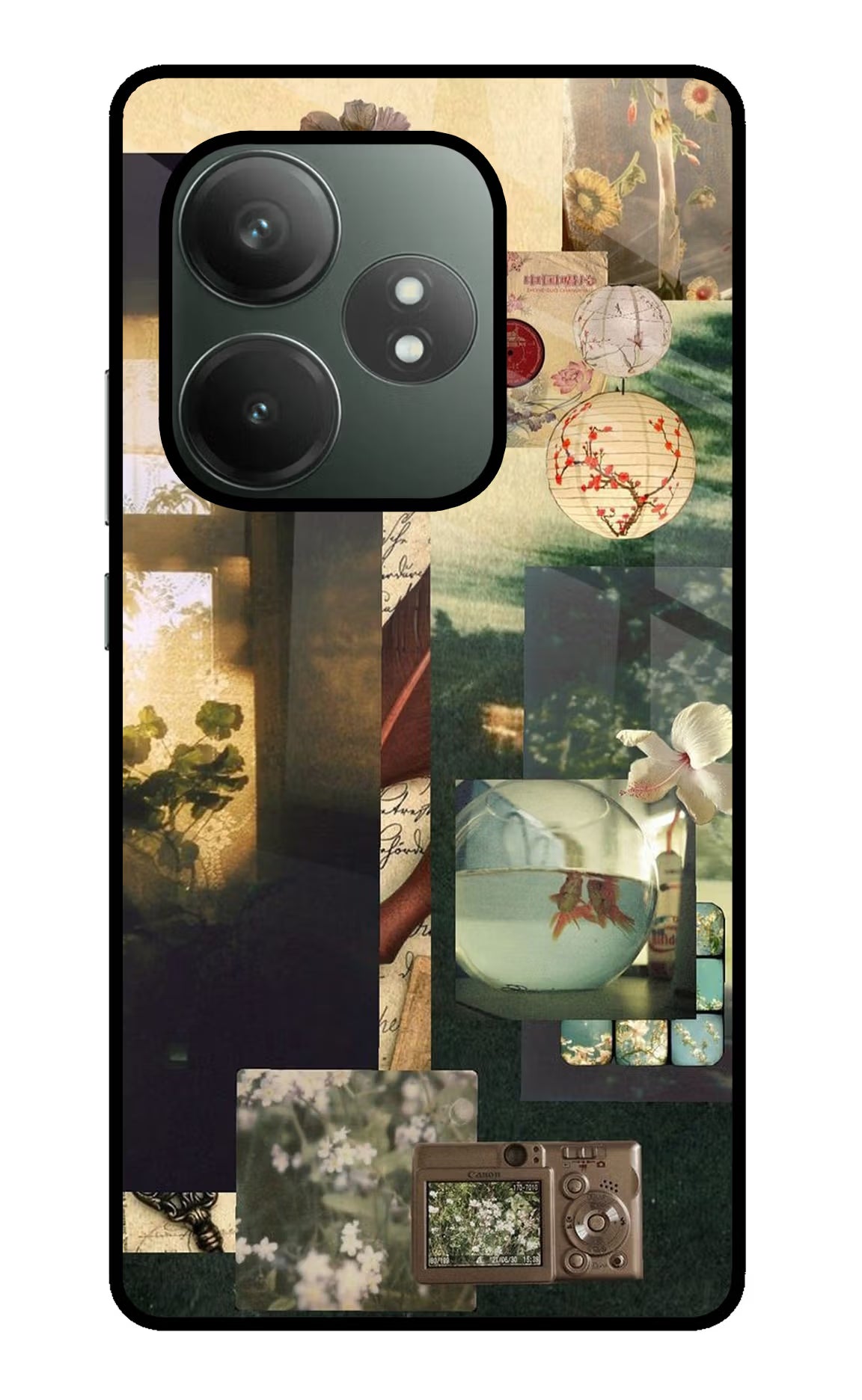 Summer Realme GT 6T 5G Glass Case - Summer Realme GT 6T 5G Glass Case Summer Realme GT 6T 5G Glass Case