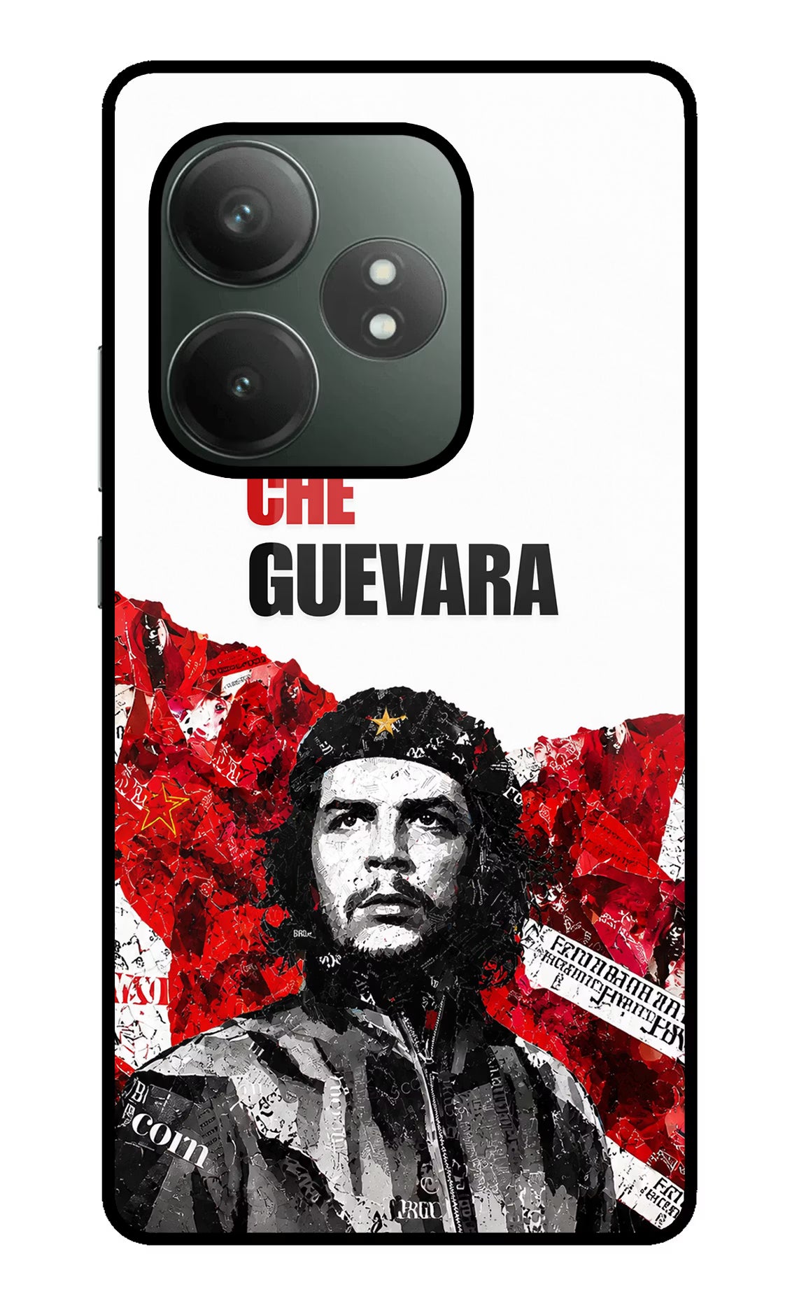 Che Guevara Revolution Realme GT 6T 5G Glass Case - Che Guevara Revolution Realme GT 6T 5G Glass Case Che Guevara Revolution Realme GT 6T 5G Glass Case