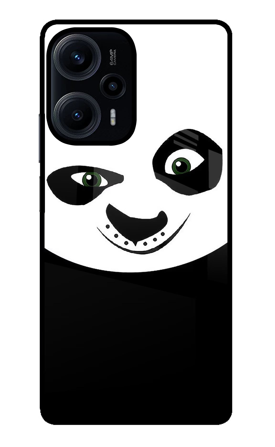 Panda Poco F5 5G Glass Case - Panda Poco F5 5G Glass Case Panda Poco F5 5G Glass Case