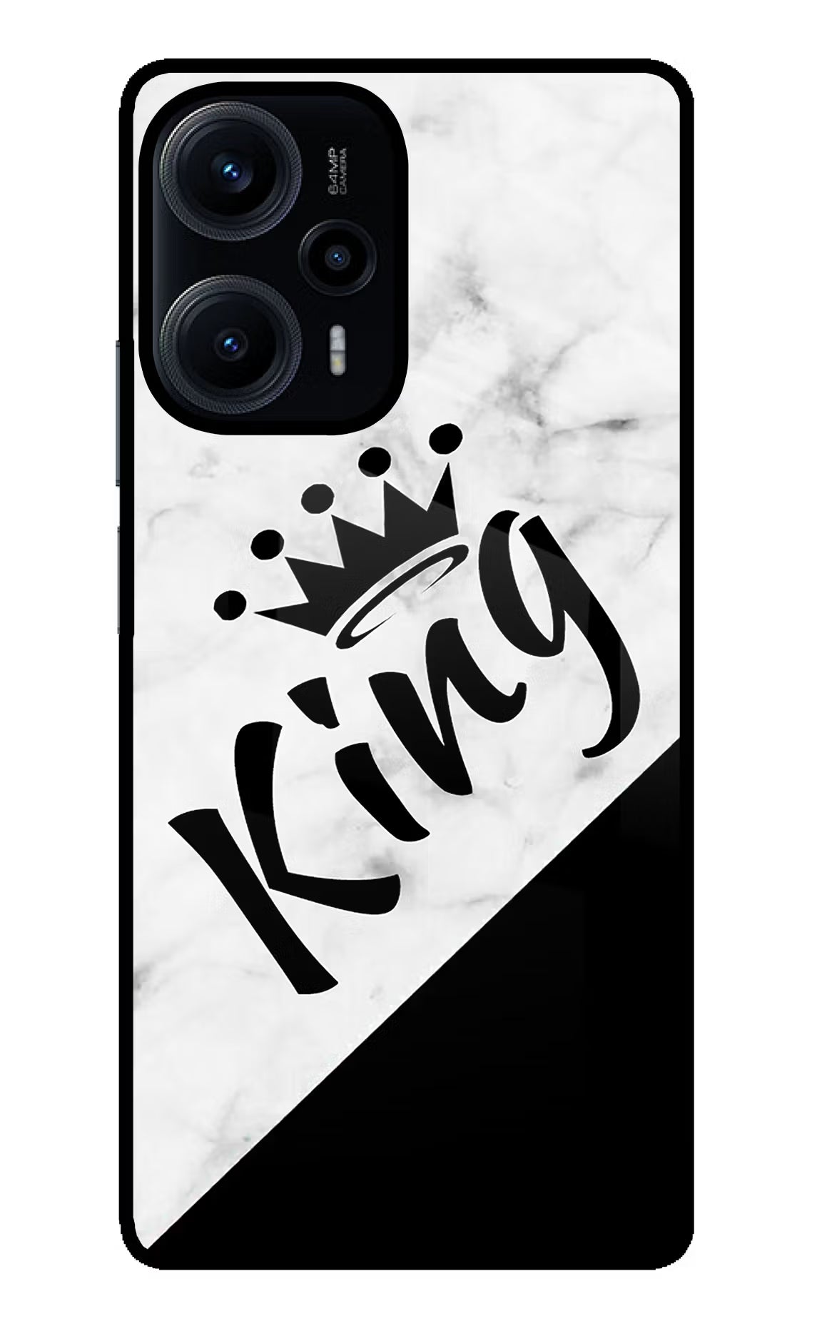 King Poco F5 5G Glass Case - King Poco F5 5G Glass Case King Poco F5 5G Glass Case