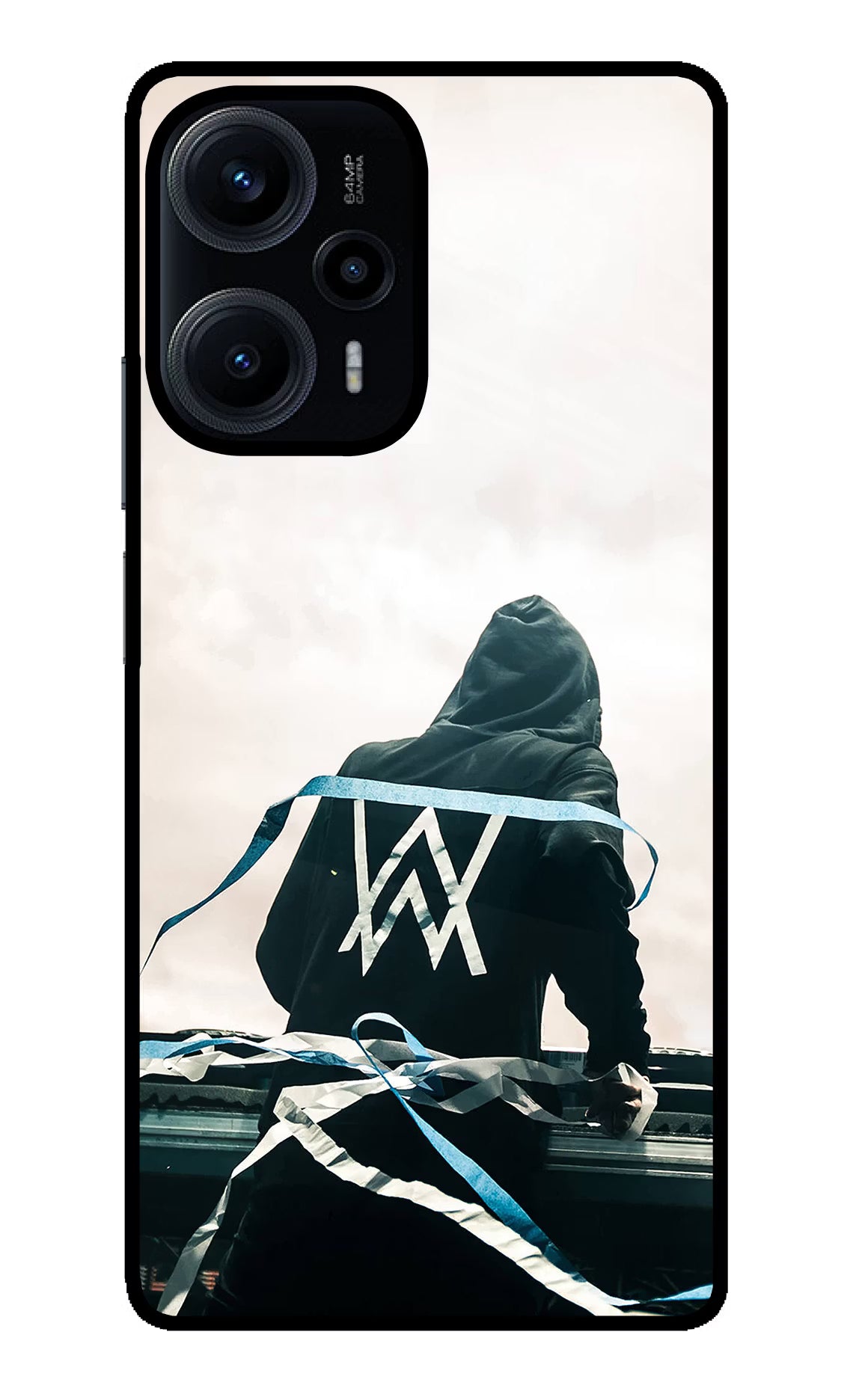 Alan Walker Poco F5 5G Back Cover - Alan Walker Poco F5 5G Glass Case Back Cover by Casekaro Alan Walker Poco F5 5G Glass Case Back Cover by Casekaro