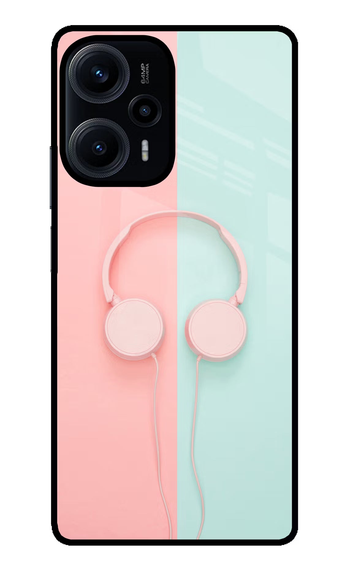 Music Lover Poco F5 5G Glass Case - Music Lover Poco F5 5G Glass Case Music Lover Poco F5 5G Glass Case