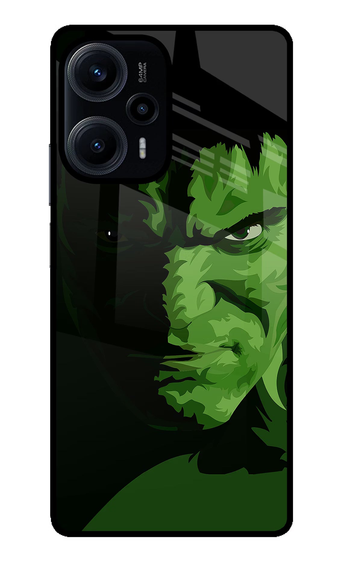 HULK Poco F5 5G Glass Case - HULK Poco F5 5G Glass Case HULK Poco F5 5G Glass Case