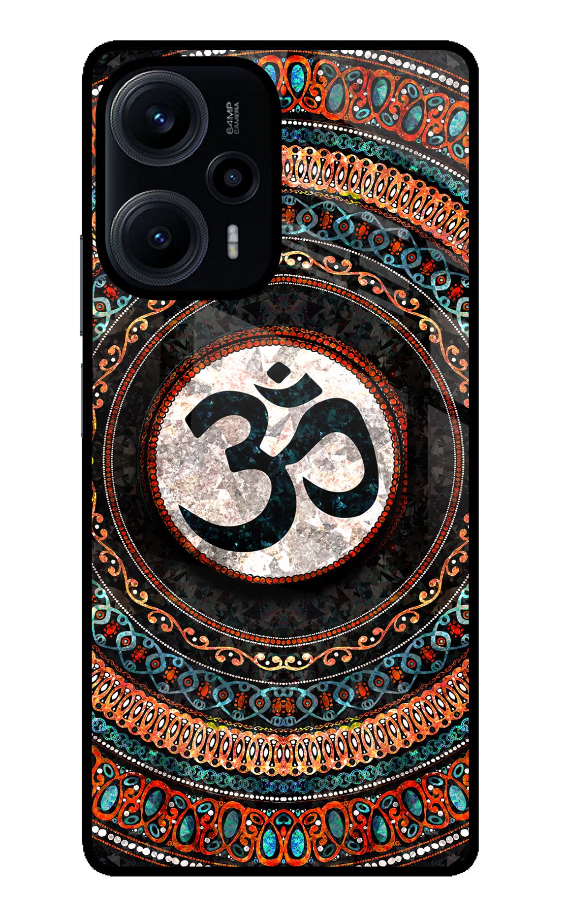 Om Culture Poco F5 5G Pop Case - Om Culture Poco F5 5G Pop Case by Casekaro Om Culture Poco F5 5G Pop Case by Casekaro