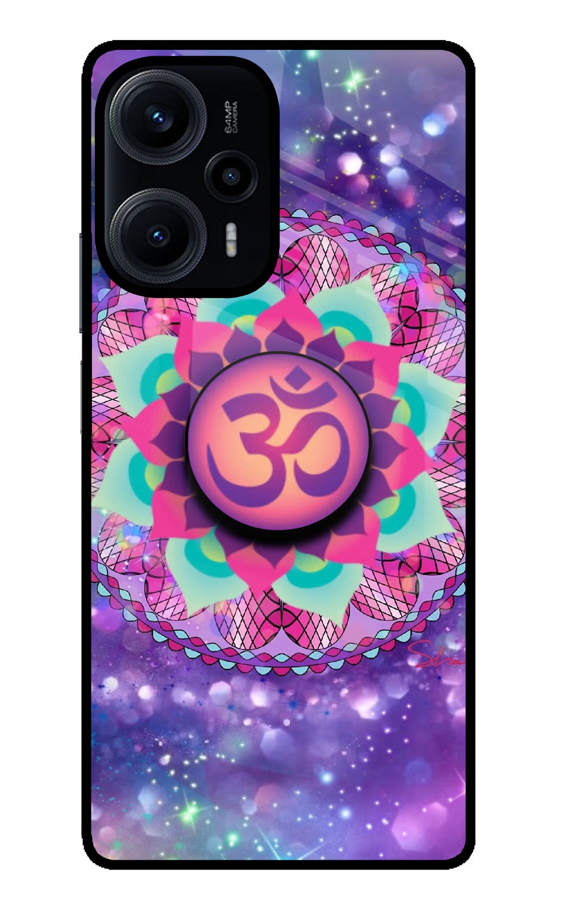 Om Purple Poco F5 5G Pop Case - Om Purple Poco F5 5G Pop Case by Casekaro Om Purple Poco F5 5G Pop Case by Casekaro
