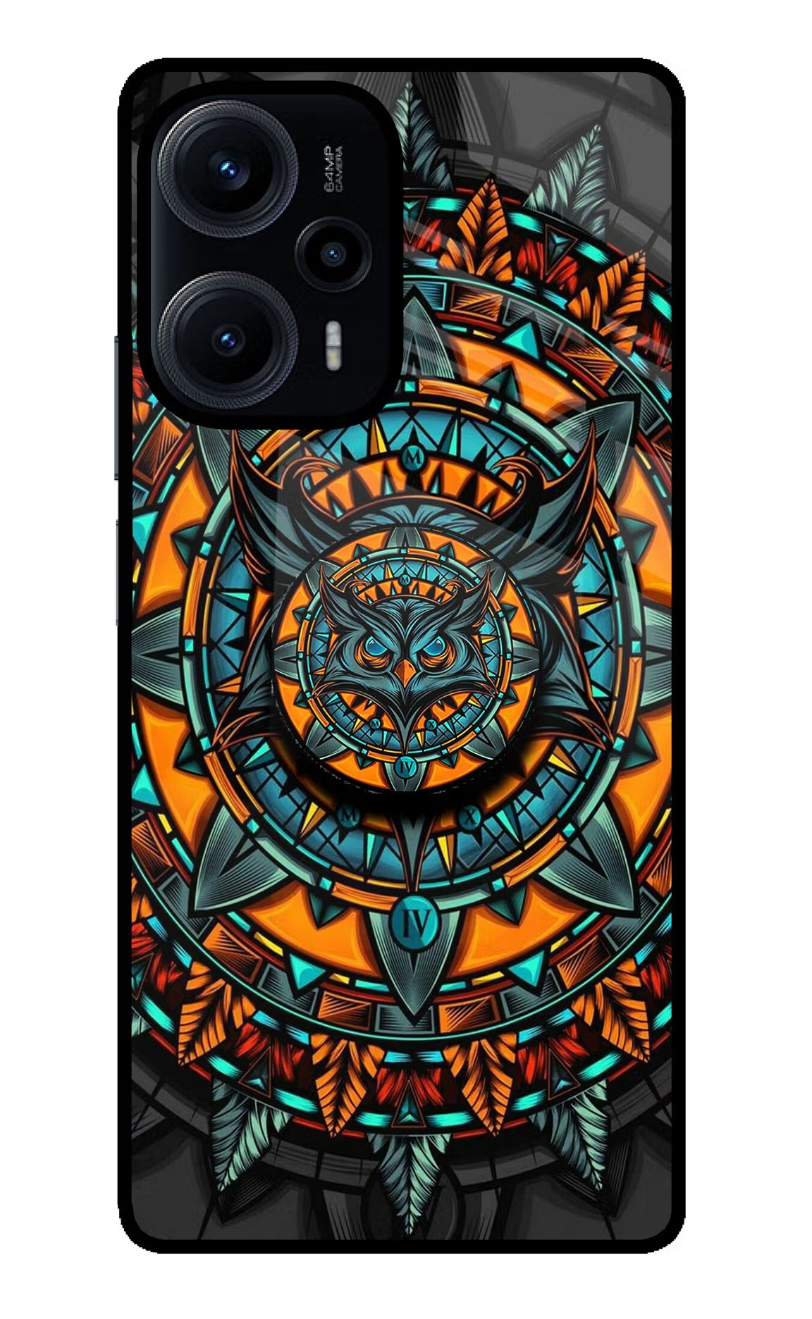 Angry Owl Poco F5 5G Pop Case - Angry Owl Poco F5 5G Pop Case by Casekaro Angry Owl Poco F5 5G Pop Case by Casekaro