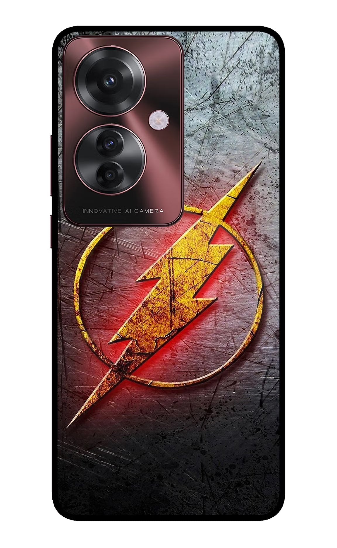 Flash Oppo F25 Pro 5G Back Cover - Flash Oppo F25 Pro 5G Glass Case Back Cover by Casekaro Flash Oppo F25 Pro 5G Glass Case Back Cover by Casekaro