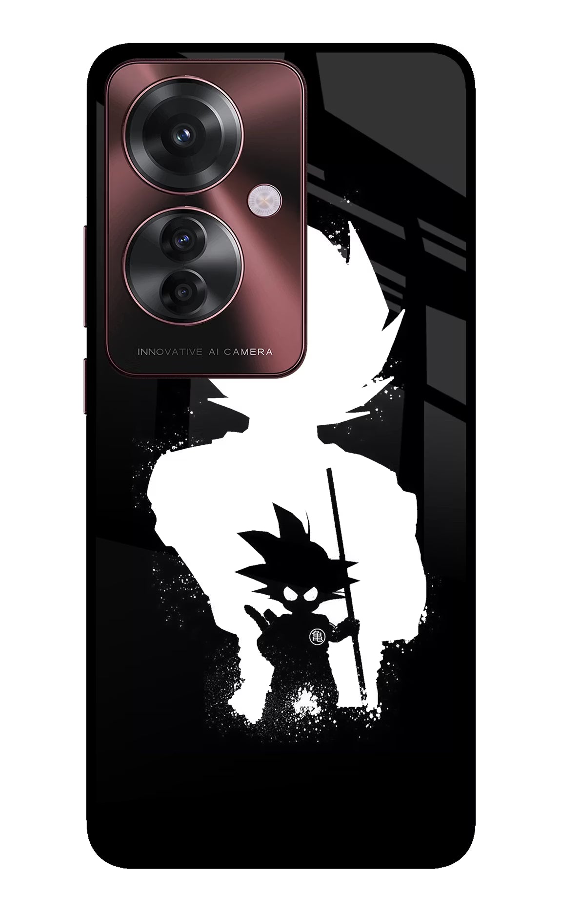 Goku Shadow Oppo F25 Pro 5G Glass Case - Goku Shadow Oppo F25 Pro 5G Glass Case Goku Shadow Oppo F25 Pro 5G Glass Case