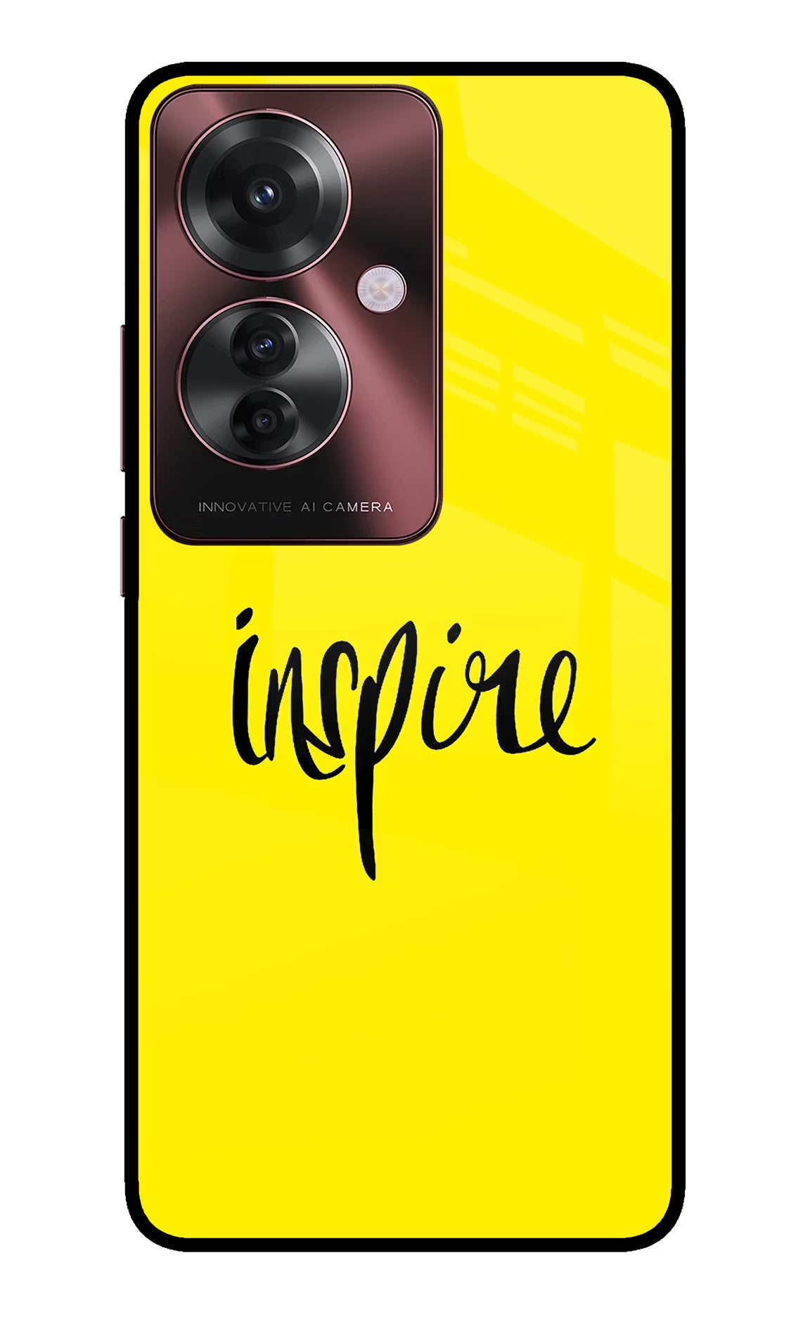 Inspire Oppo F25 Pro 5G Back Cover - Inspire Oppo F25 Pro 5G Glass Case Back Cover by Casekaro Inspire Oppo F25 Pro 5G Glass Case Back Cover by Casekaro