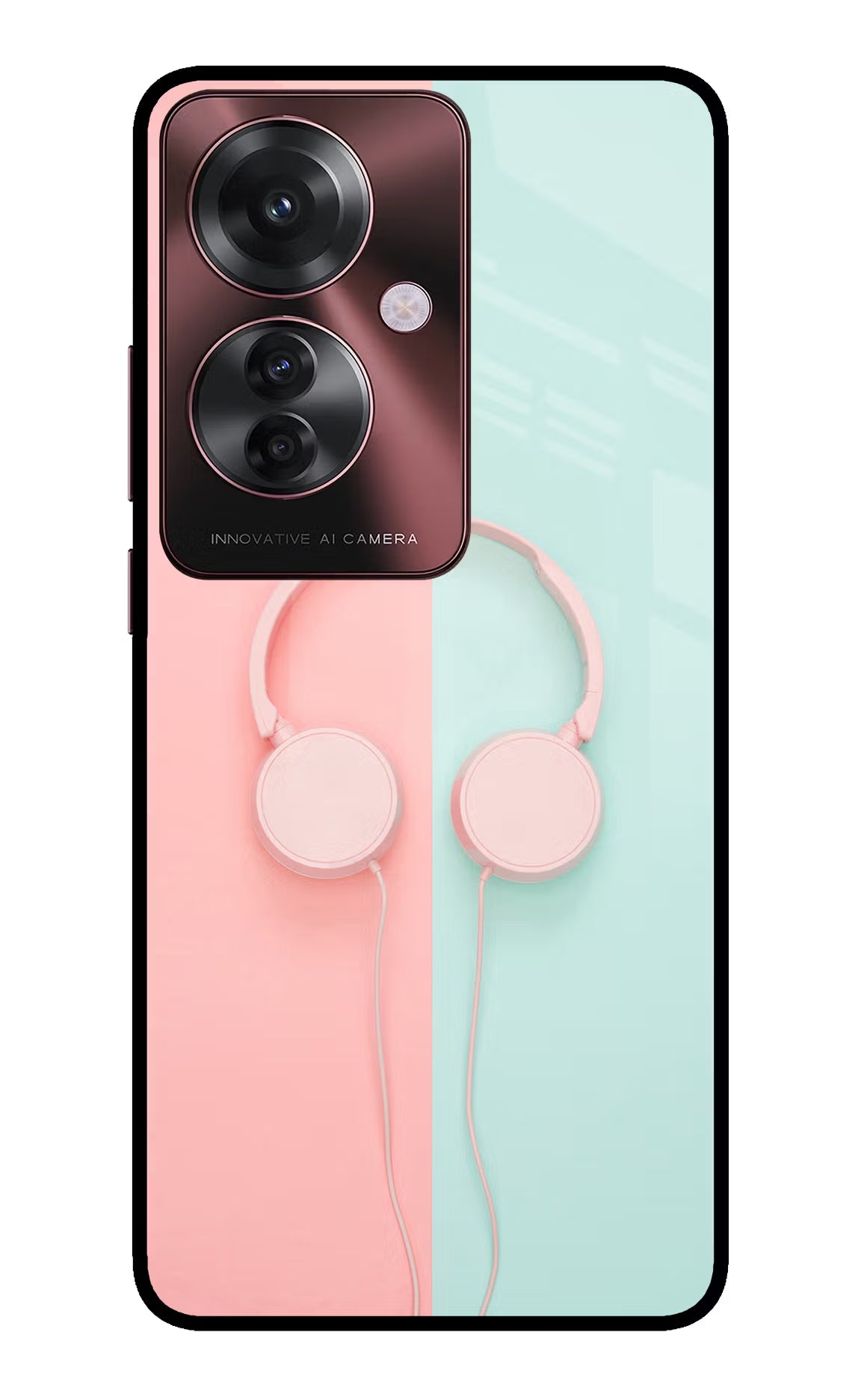 Music Lover Oppo F25 Pro 5G Back Cover - Music Lover Oppo F25 Pro 5G Glass Case Back Cover by Casekaro Music Lover Oppo F25 Pro 5G Glass Case Back Cover by Casekaro