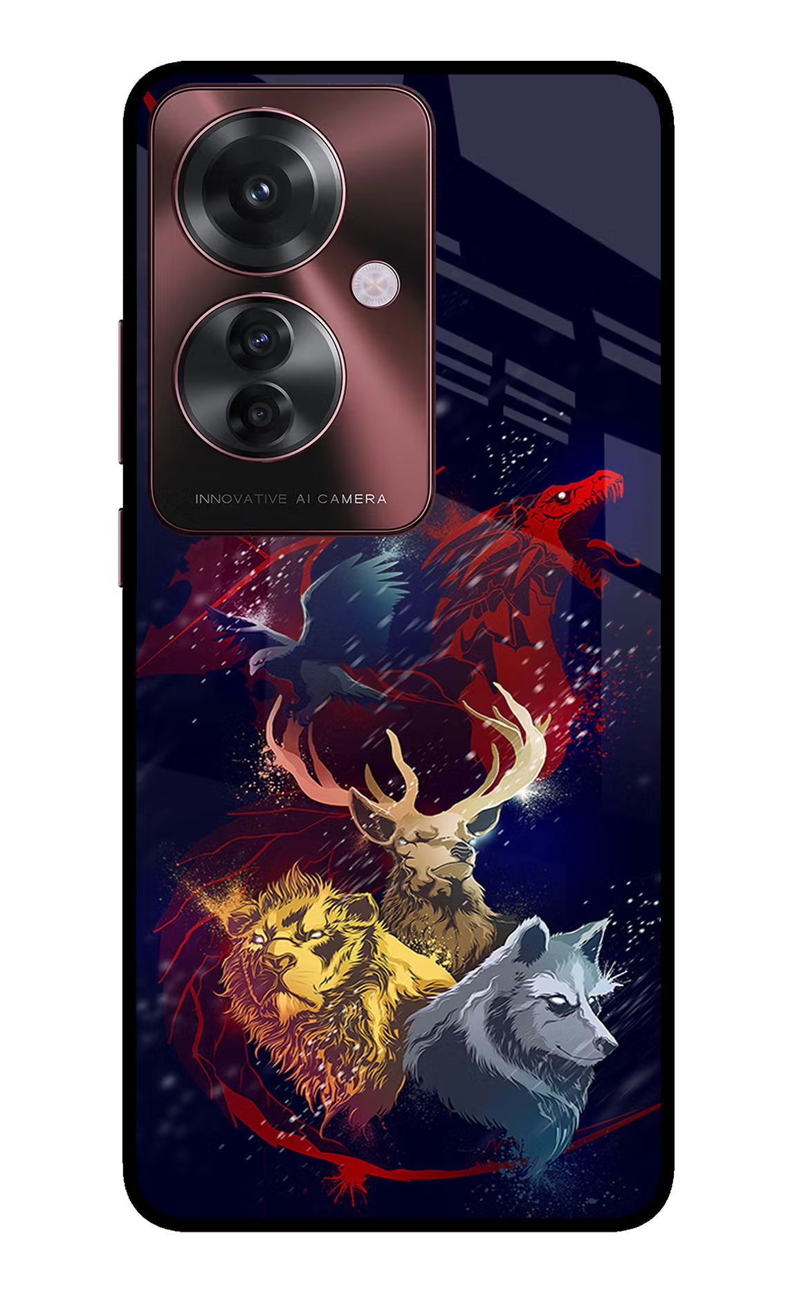 Game Of Thrones Oppo F25 Pro 5G Glass Case - Game Of Thrones Oppo F25 Pro 5G Glass Case Game Of Thrones Oppo F25 Pro 5G Glass Case