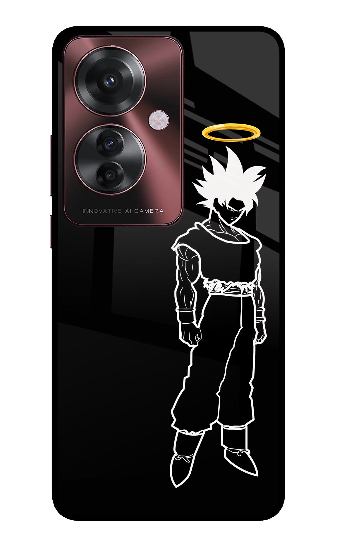 DBS Character Oppo F25 Pro 5G Back Cover - DBS Character Oppo F25 Pro 5G Glass Case Back Cover by Casekaro DBS Character Oppo F25 Pro 5G Glass Case Back Cover by Casekaro