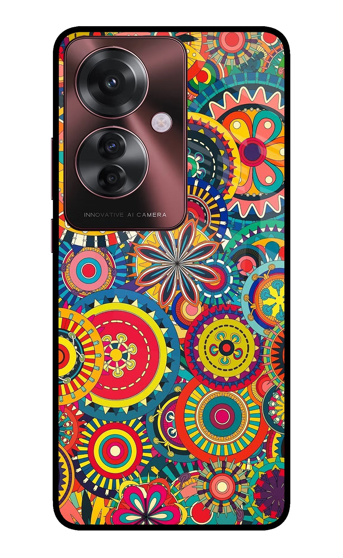 Gol Gol Art Oppo F25 Pro 5G Glass Case - Gol Gol Art Oppo F25 Pro 5G Glass Case Gol Gol Art Oppo F25 Pro 5G Glass Case