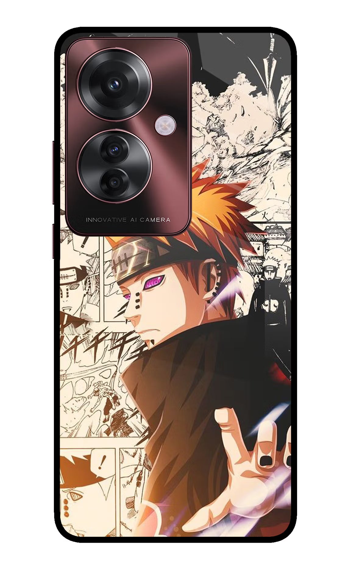 Pain Anime Oppo F25 Pro 5G Glass Case - Pain Anime Oppo F25 Pro 5G Glass Case Pain Anime Oppo F25 Pro 5G Glass Case