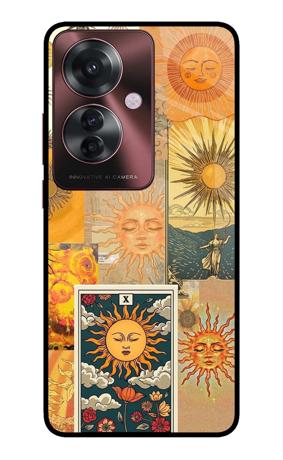 Sun Oppo F25 Pro 5G Glass Case - Sun Oppo F25 Pro 5G Glass Case Sun Oppo F25 Pro 5G Glass Case