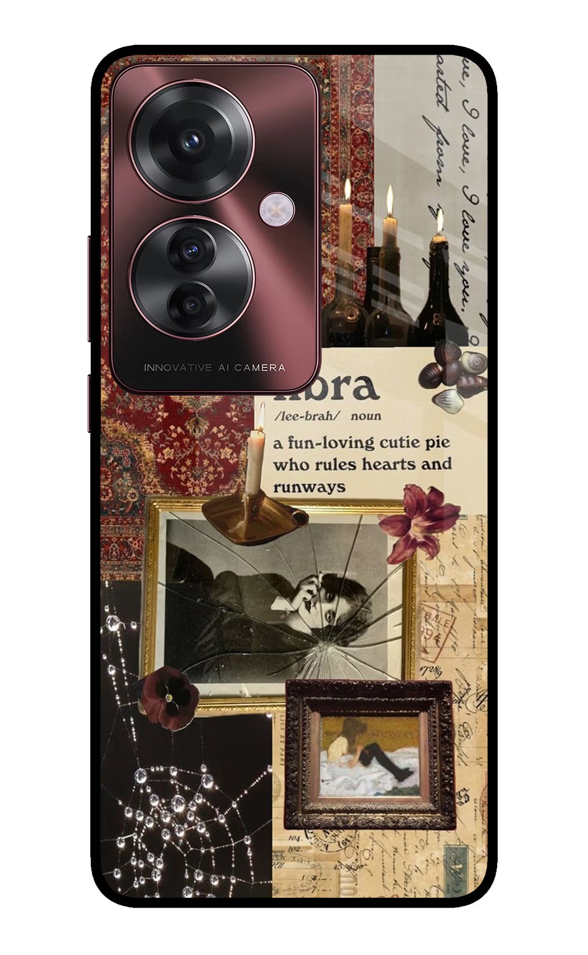 Libra Zodiac Oppo F25 Pro 5G Glass Case - Libra Zodiac Oppo F25 Pro 5G Glass Case Libra Zodiac Oppo F25 Pro 5G Glass Case