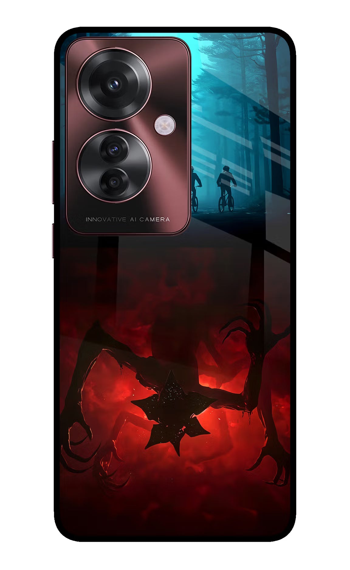 Ordinary Things Downside Up Oppo F25 Pro 5G Glass Case - Ordinary Things Downside Up Oppo F25 Pro 5G Glass Case Ordinary Things Downside Up Oppo F25 Pro 5G Glass Case