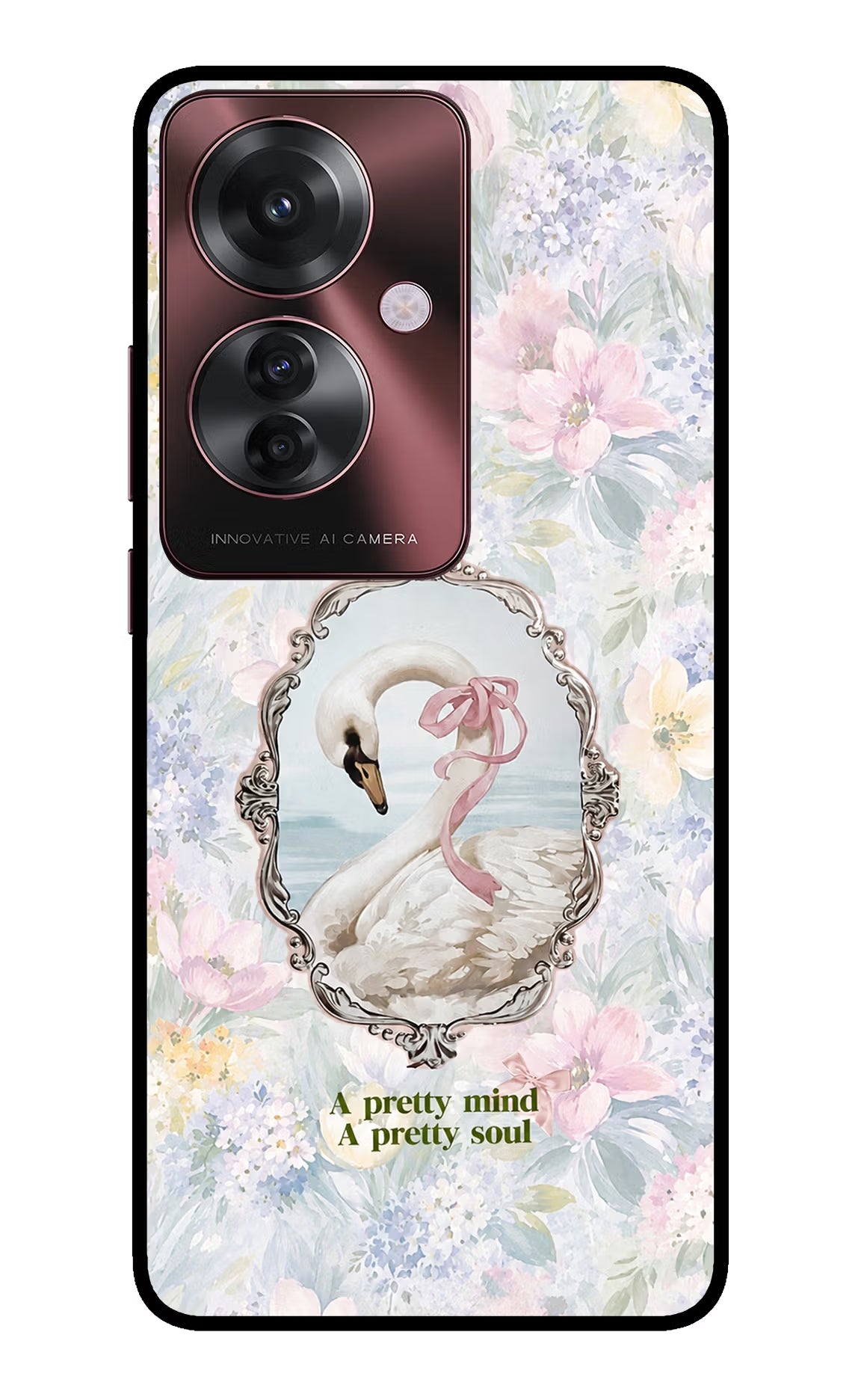 Pretty Mind Pretty Soul Oppo F25 Pro 5G Glass Case - Pretty Mind Pretty Soul Oppo F25 Pro 5G Glass Case Pretty Mind Pretty Soul Oppo F25 Pro 5G Glass Case