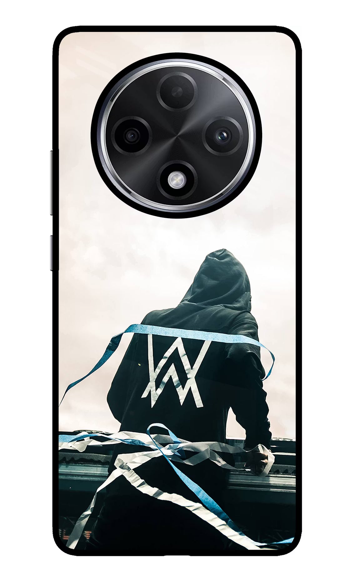 Alan Walker Oppo F27 Pro Plus Glass Case - Alan Walker Oppo F27 Pro Plus Glass Case Alan Walker Oppo F27 Pro Plus Glass Case