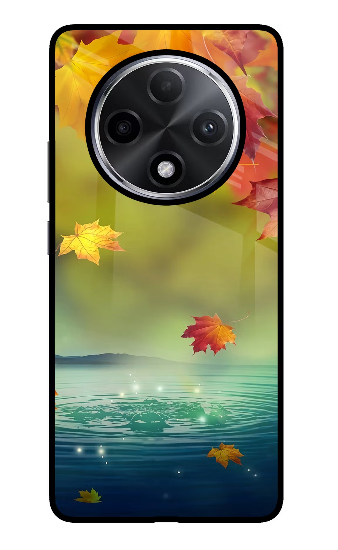 Flowers Oppo F27 Pro Plus Glass Case - Flowers Oppo F27 Pro Plus Glass Case Flowers Oppo F27 Pro Plus Glass Case