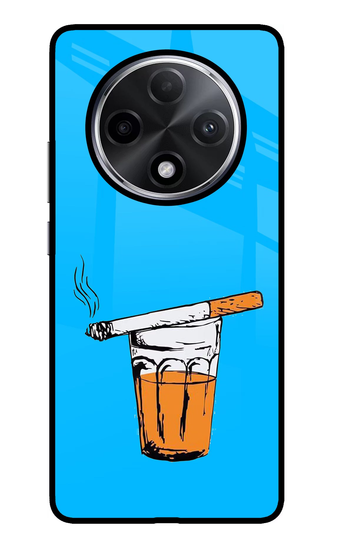 Chai Sutta Oppo F27 Pro Plus Glass Case - Chai Sutta Oppo F27 Pro Plus Glass Case Chai Sutta Oppo F27 Pro Plus Glass Case