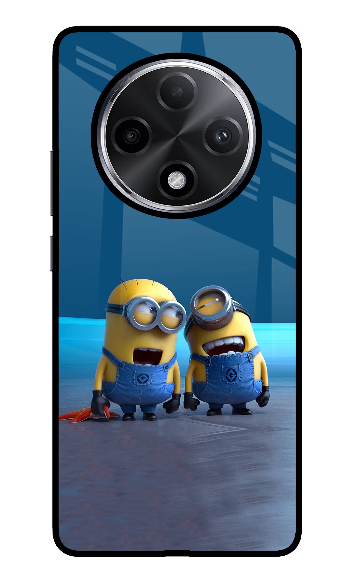 Minion Laughing Oppo F27 Pro Plus Glass Case - Minion Laughing Oppo F27 Pro Plus Glass Case Minion Laughing Oppo F27 Pro Plus Glass Case