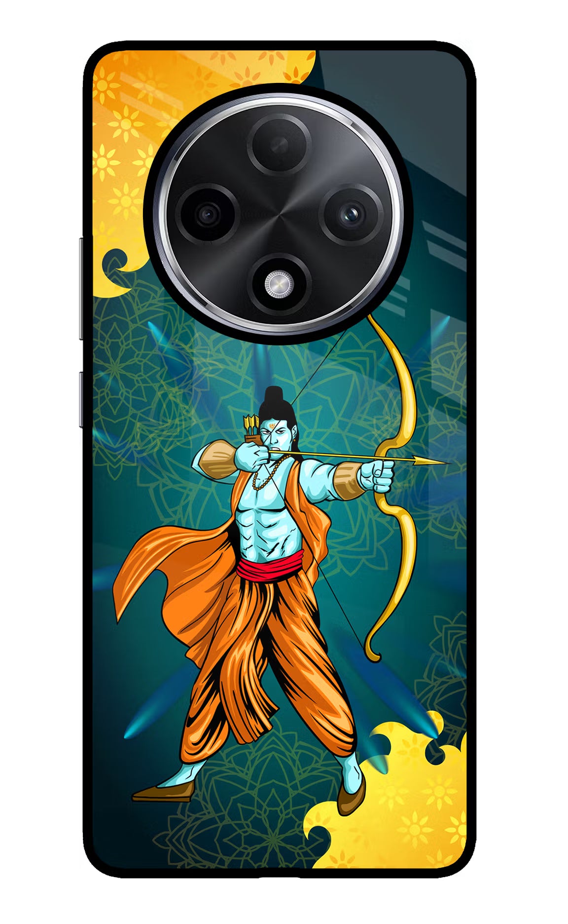 Lord Ram - 6 Oppo F27 Pro Plus Glass Case - Lord Ram - 6 Oppo F27 Pro Plus Glass Case Lord Ram - 6 Oppo F27 Pro Plus Glass Case