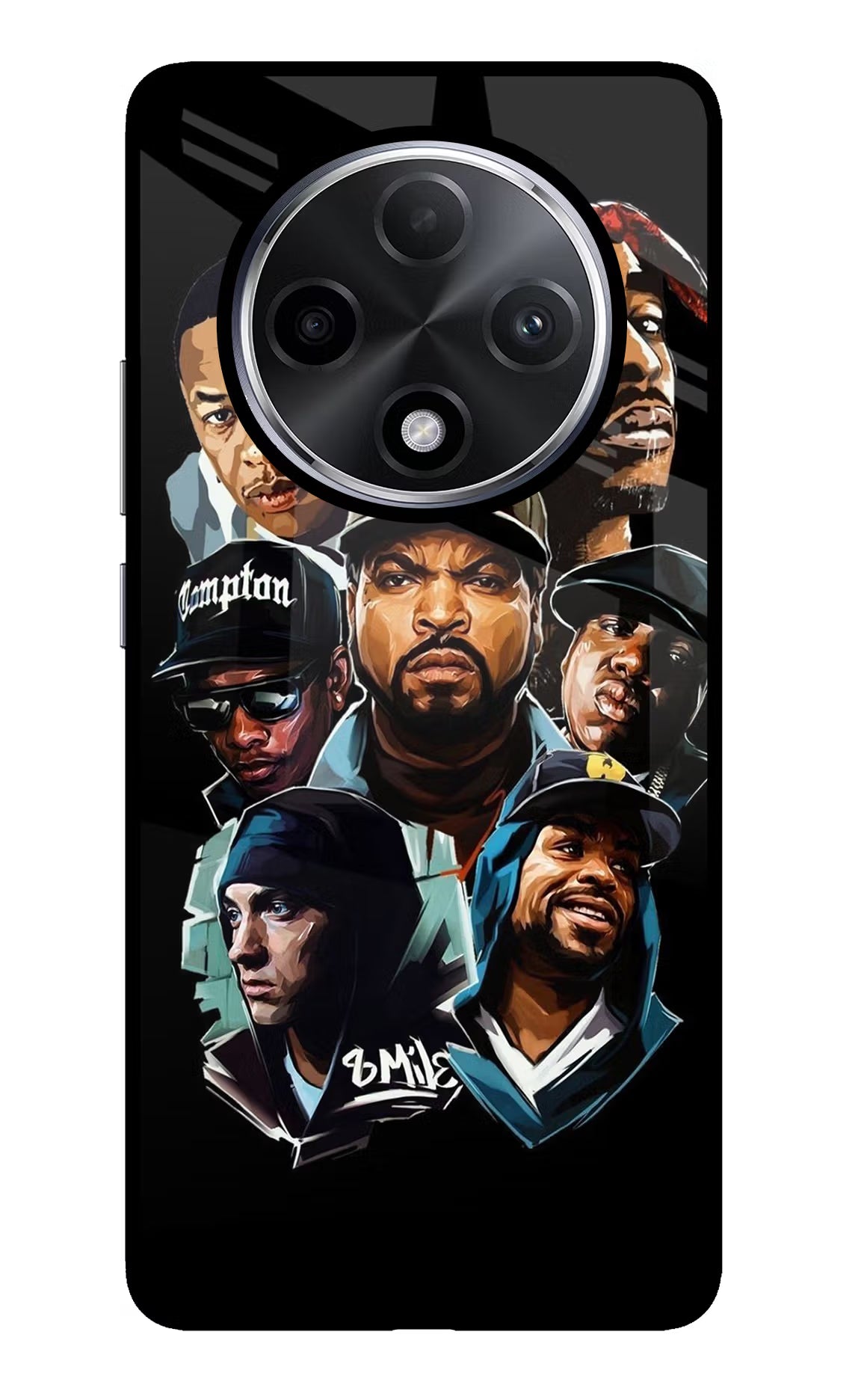 Rappers Oppo F27 Pro Plus Glass Case - Rappers Oppo F27 Pro Plus Glass Case Rappers Oppo F27 Pro Plus Glass Case