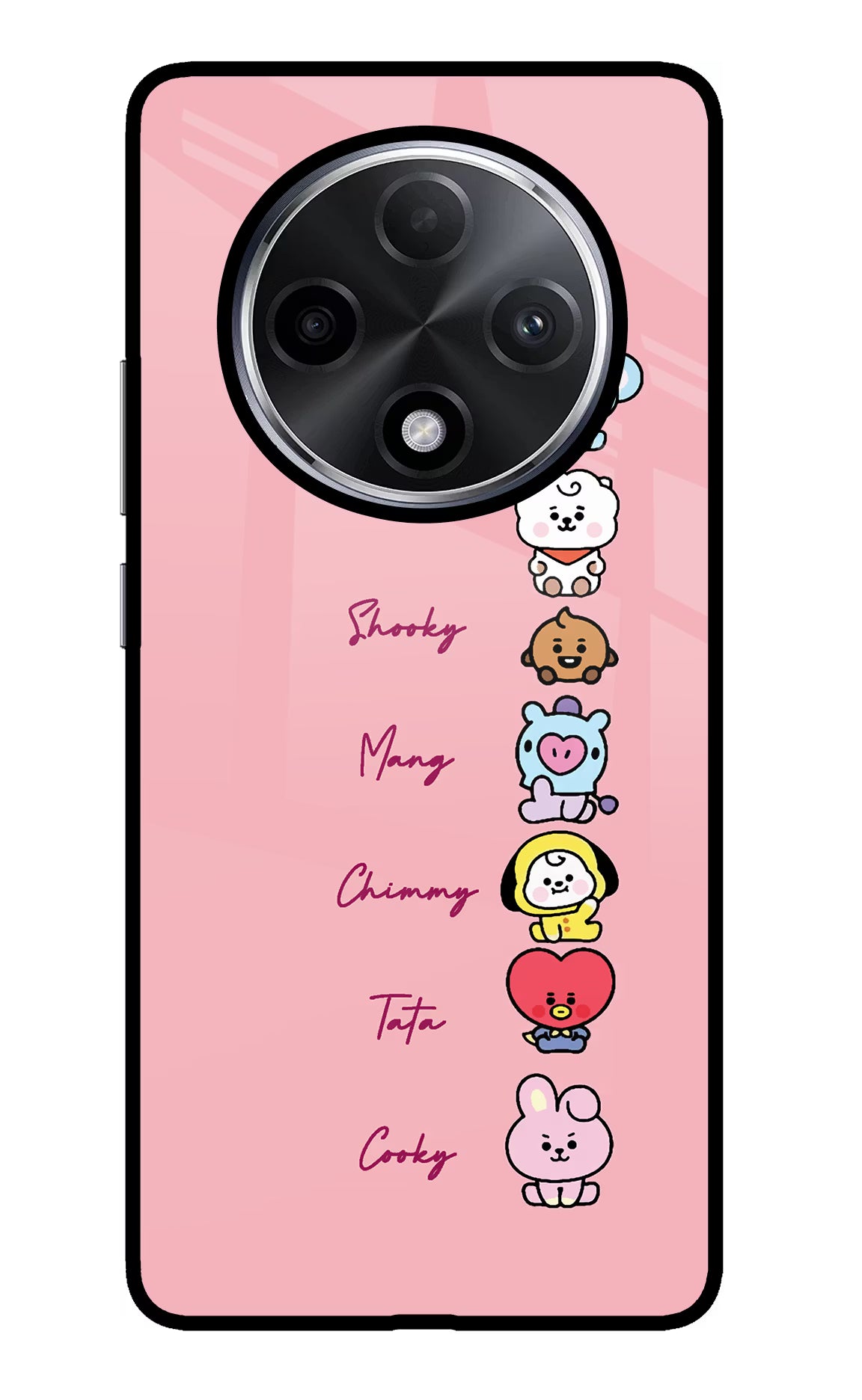 BTS names Oppo F27 Pro Plus Glass Case - BTS names Oppo F27 Pro Plus Glass Case BTS names Oppo F27 Pro Plus Glass Case