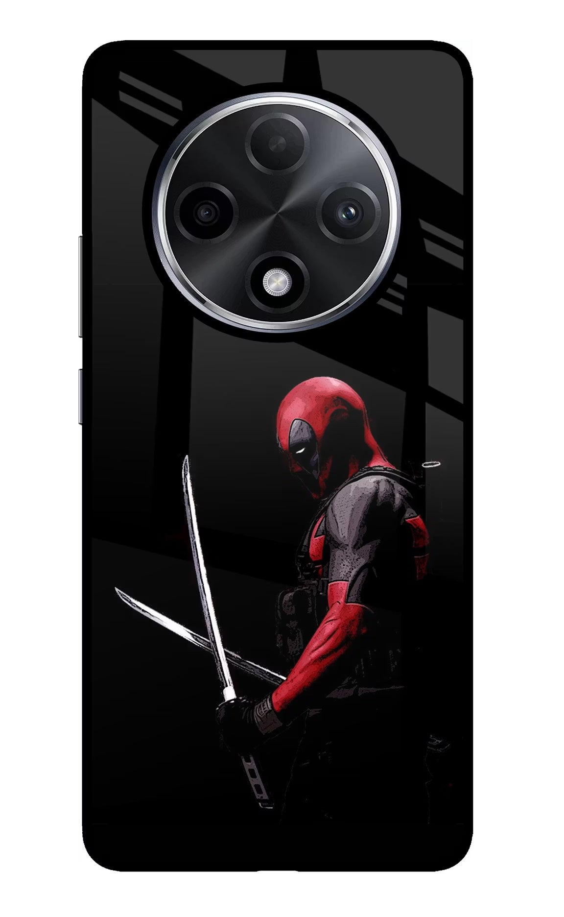 Deadpool Oppo F27 Pro Plus Glass Case - Deadpool Oppo F27 Pro Plus Glass Case Deadpool Oppo F27 Pro Plus Glass Case